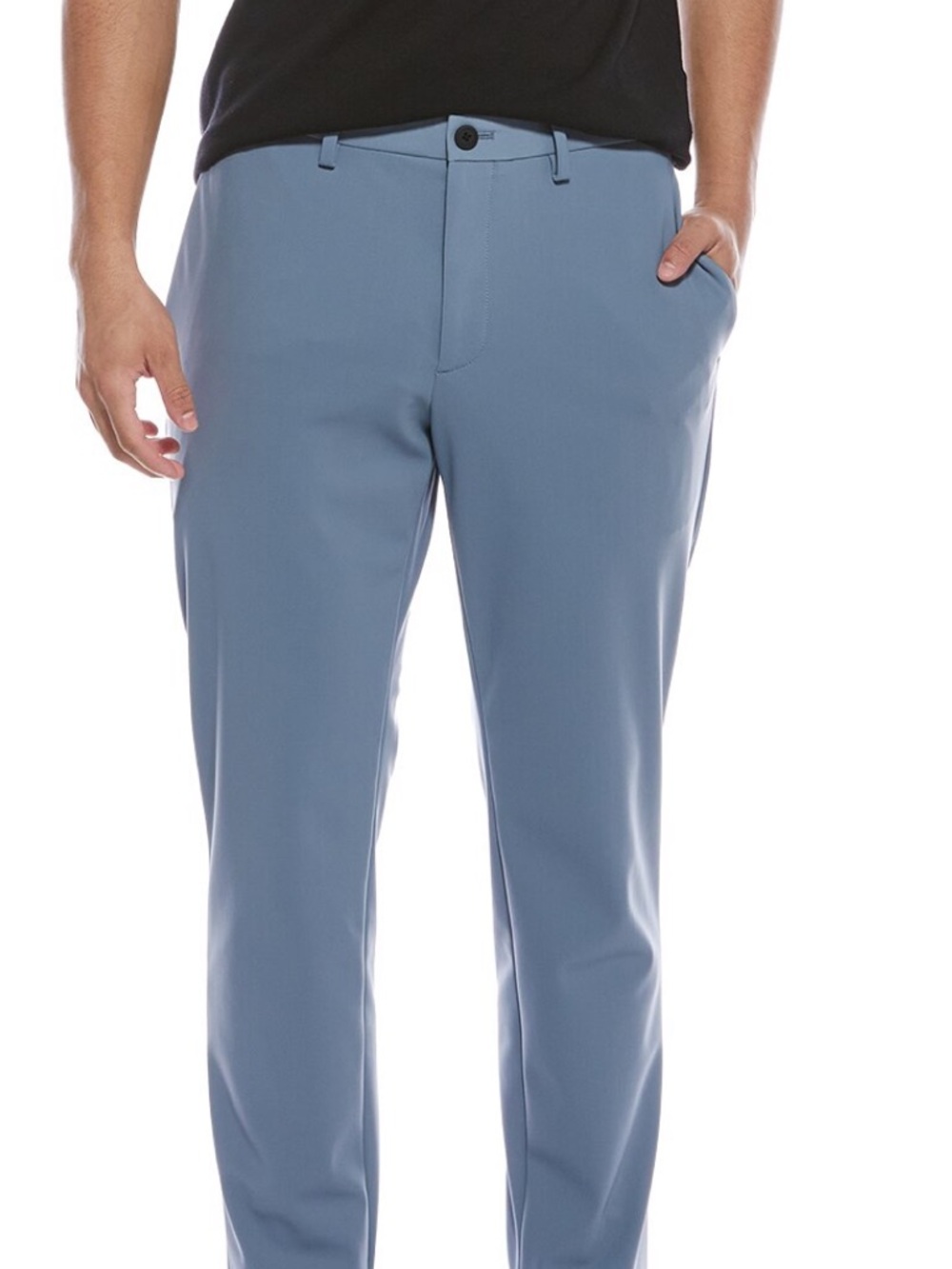 Theory Zaine Men's Pants 33 Blue Straight Fit Casual